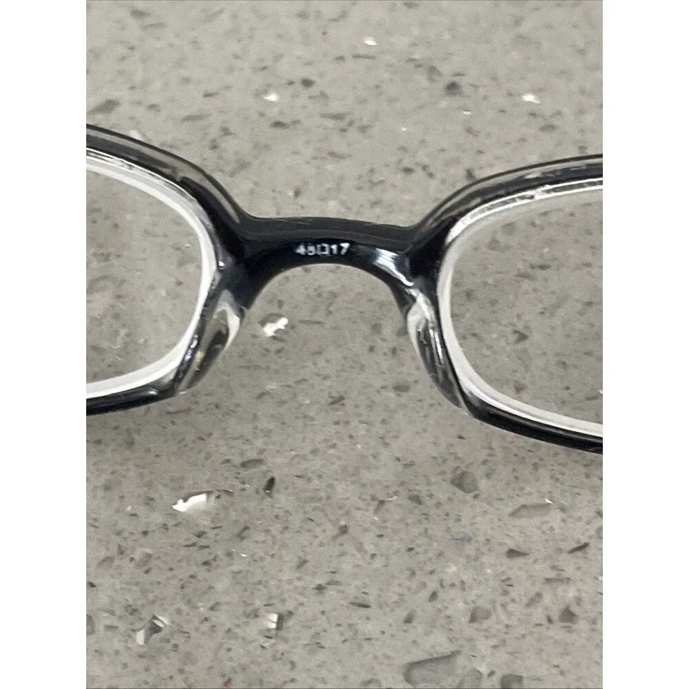 Legacy CTP 5009 BK/CR 48-17-140 Black Crystal Full Rim Eyeglasses Frames ONLY